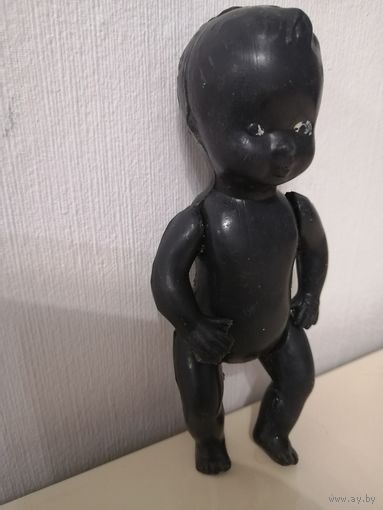 Негритенок. Редкий пупс СССР. 13 см
