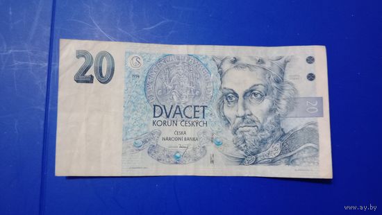 Чехия 20 крон 1994