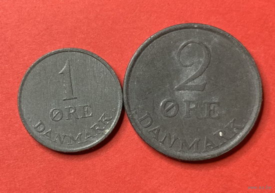 Дания 2 монеты