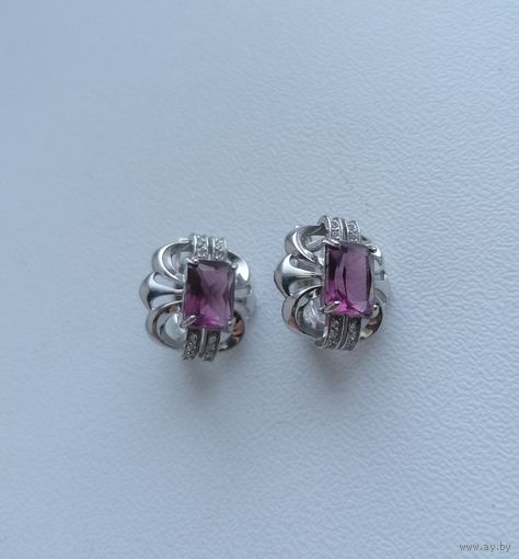 Серьги, серебро 925, отличное состояние
