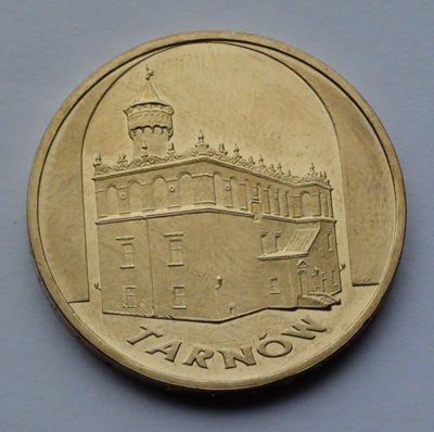 Польша 2 злотых, Исторические города Польши - Тарнов, 2007