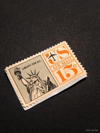 Почтовая марка США Статуя свободы