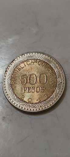 Колумбия 500 песо 2017