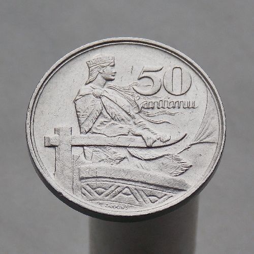 Латвия 50 сантимов 1922