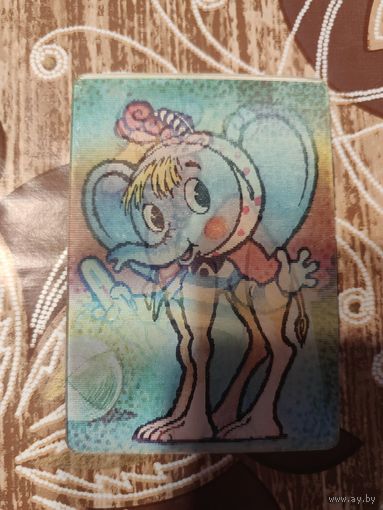 Стерео календарик Слоненок заболел