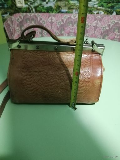 Сумочка кожаная. СССР