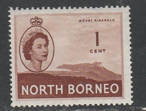 Северное Борнео 1с 1954-57гг