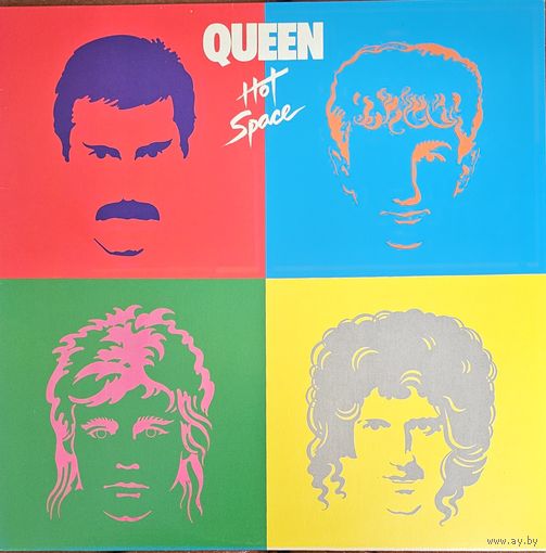 Queen.  Hot space.  (FIRST PRESSING) + буклеты