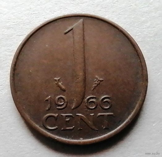 1 цент 1966 Нидерланды