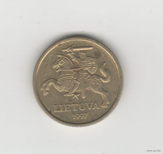 20 центов Литва 1997 Лот 8054