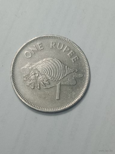 Сейшелы 1 рупия 1982 года .