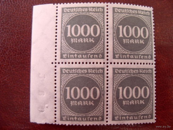 Рейх. 1923 Mi.273 MNH**