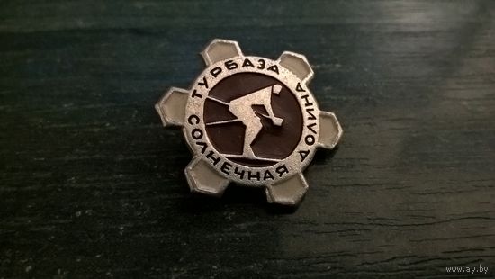 Значок. Турбаза "Солнечная долина".