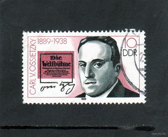 ГДР. Ми-3231  .Карл фон Осецки. 1989
