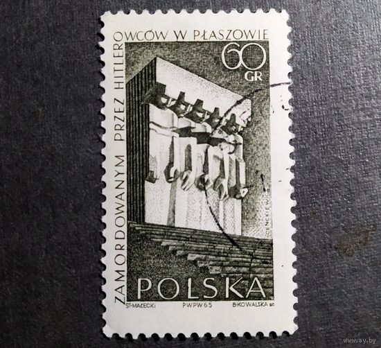 Марка Польша 1965 год
