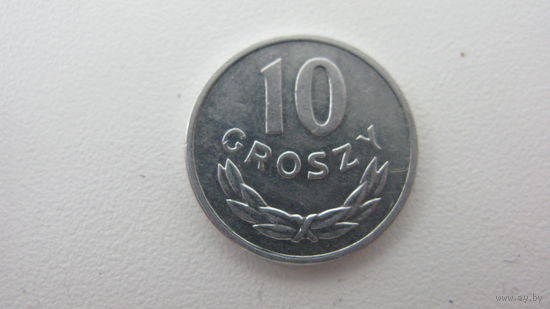 Польша 10 грошей 1983 г. Редкость ( состояние СУПЕР )