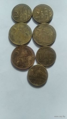 Монеты Сербия