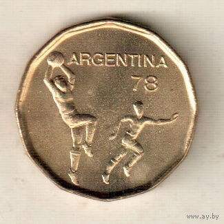 Аргентина 20 песо 1978 Чемпионат мира по футболу, Аргентина 1978
