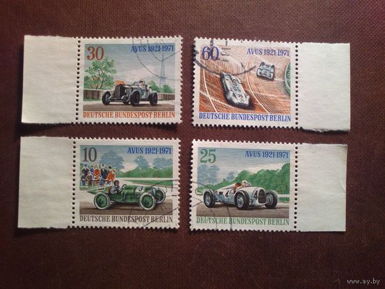 Германия. Западный Берлин 1971 г.AVUS-легендарная гоночная трасса в Берлине, открытая в 1921 году./17а/