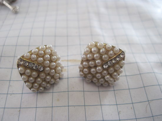 Серьги с рубля!