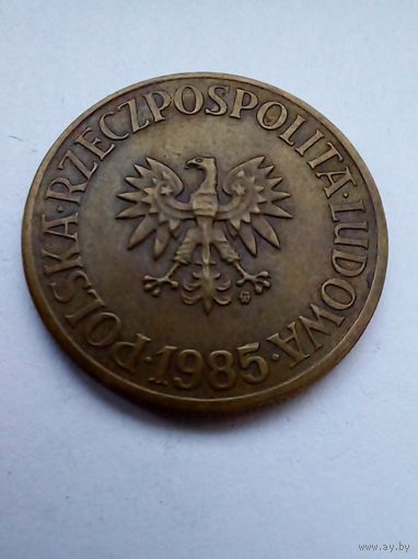 Польша 5 злотых 1985 г.(2)