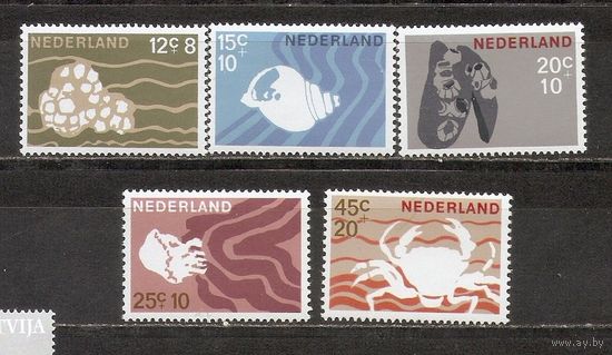 ФФ2 Нидерланды 1967 Фауна моря