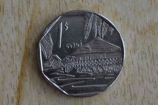 Куба 1 песо 2000