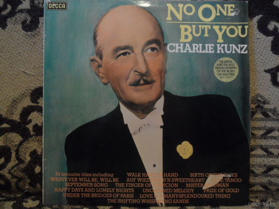 Charlie Kunz - No one but you - Decca, England