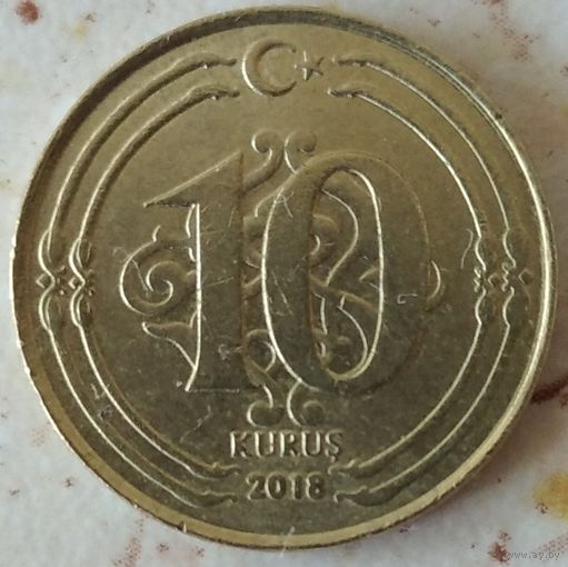 Турция 10 куруш 2018. Возможен обмен