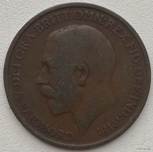 Великобритания 1 пенни 1911 г.