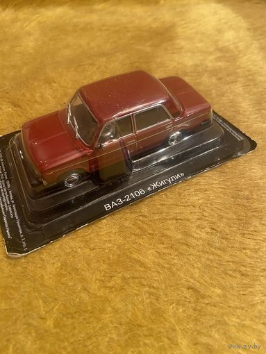Автолегенды СССР и Соцстран Номер 266 ВАЗ-2106 Жигули