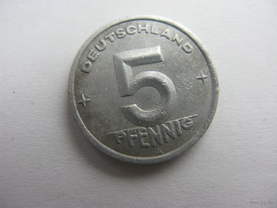 ГДР 5 пфеннигов  1949