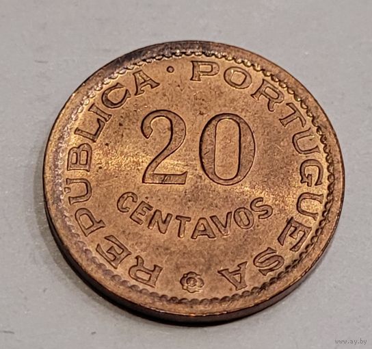 Мозамбик 20 сентаво 1973