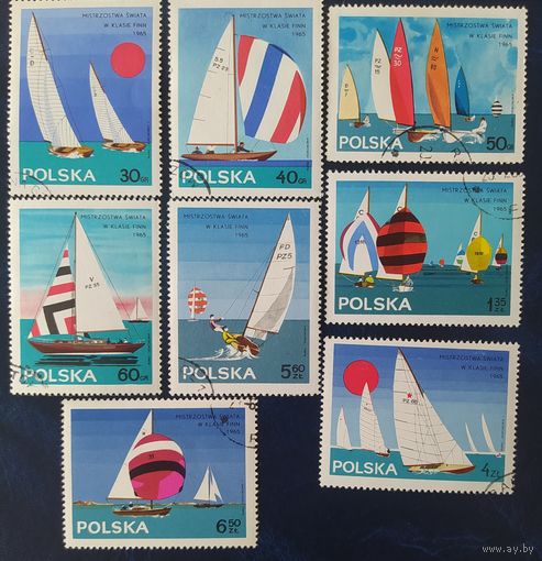 Польша 1965 Парусные спорт.