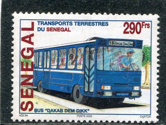 Сенегал. Автобусы