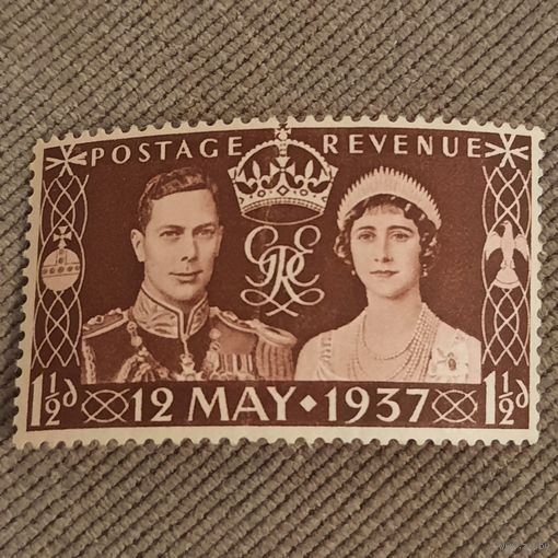 Великобритания 1937. Коронация короля Георга. Полная серия
