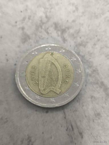 2 евро ирландия 2003 год