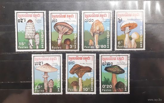 Камбоджа. 1989 год. Флора. Грибы (959)