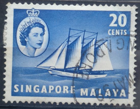 Сингапур 1955г.