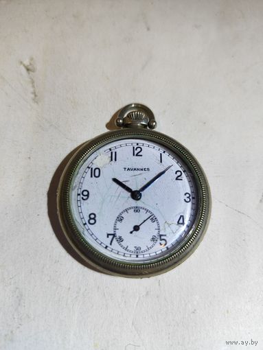 Карманные часы TAVANNES,швейцария.