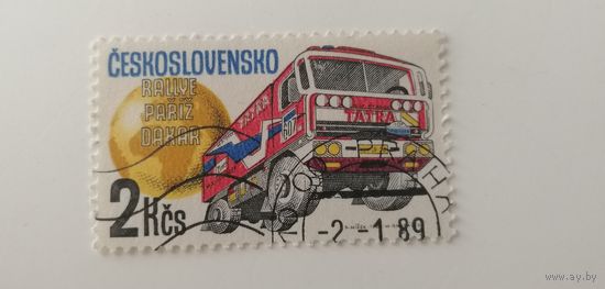 Чехословакия 1989. Ралли Париж-Дакар