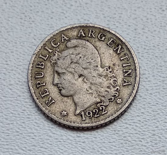 Аргентина 5 сентаво, 1922 4-1-30