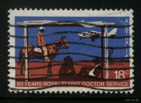 Австралия - 1978 [Mi. 648] Гашеная (AU16)