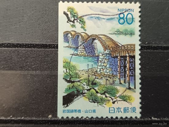 Япония, 2000. Мост Кинтай. Живопись