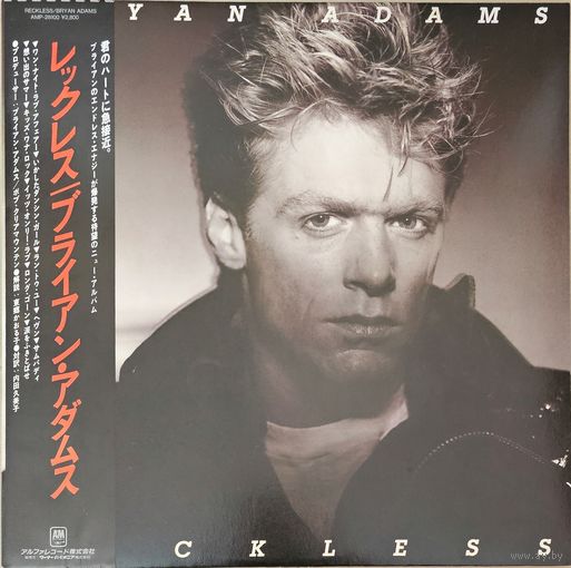 Bryan Adams. Reckless (FIRST PRESSING) OBI