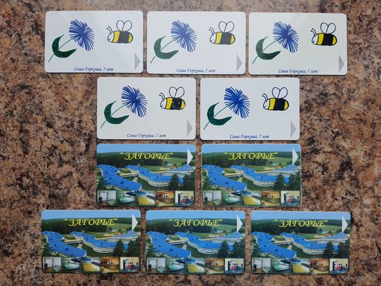 Лот телефонных карт РБ N22 (10 шт.)