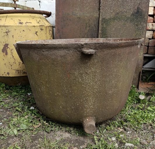 Большой чугунный чан  ОБМЕН!